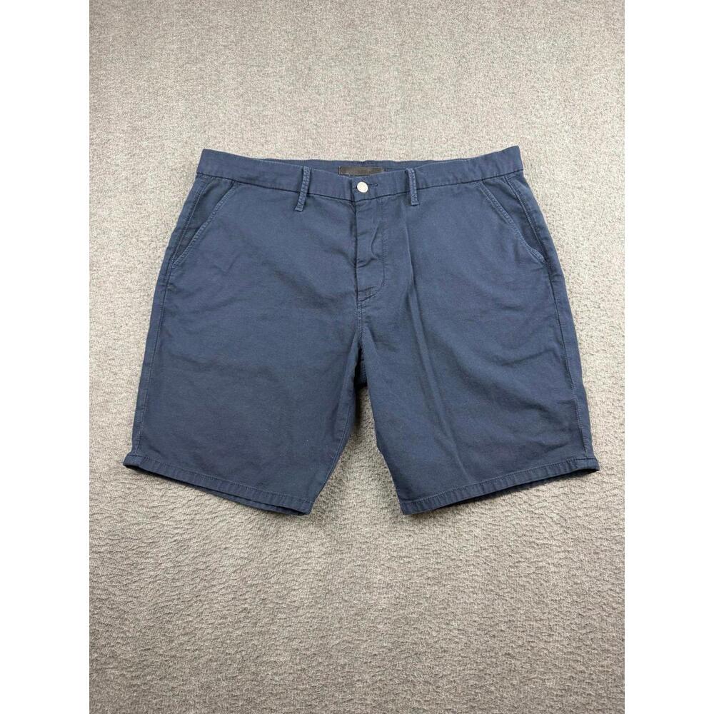 Joe's Jeans Men's W36 Blue Flat Front‎ Chino Shorts Stretch Cotton Blend